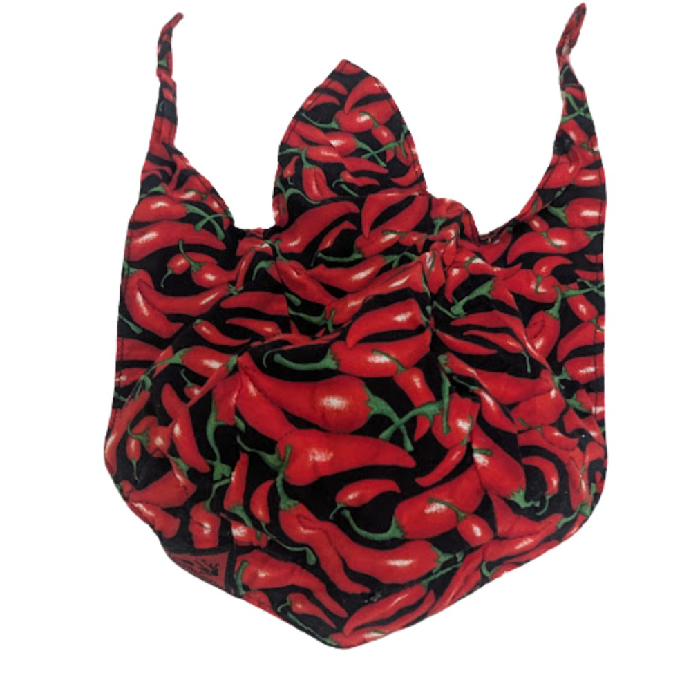 Headsweats Chili Pepper Print Performance Headwrap Bandana | Spicy Goth Y2K
